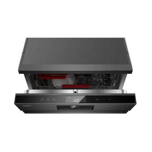 ظرفشویی توشیبا 14 نفره دو مانیتور مدل DW-14F2ME(BS) مشكی - تصویر 6