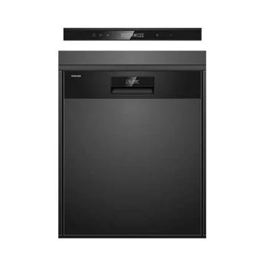 ظرفشویی توشیبا 15 نفره دو مانیتور مدل DW-15F3ME(BS) مشكی - تصویر 3