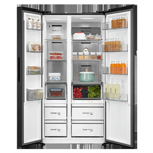 یخچال فریزر توشیبا 30 فوت مشکی مدل GR-RS780WI-PGF(22) - تصویر 2