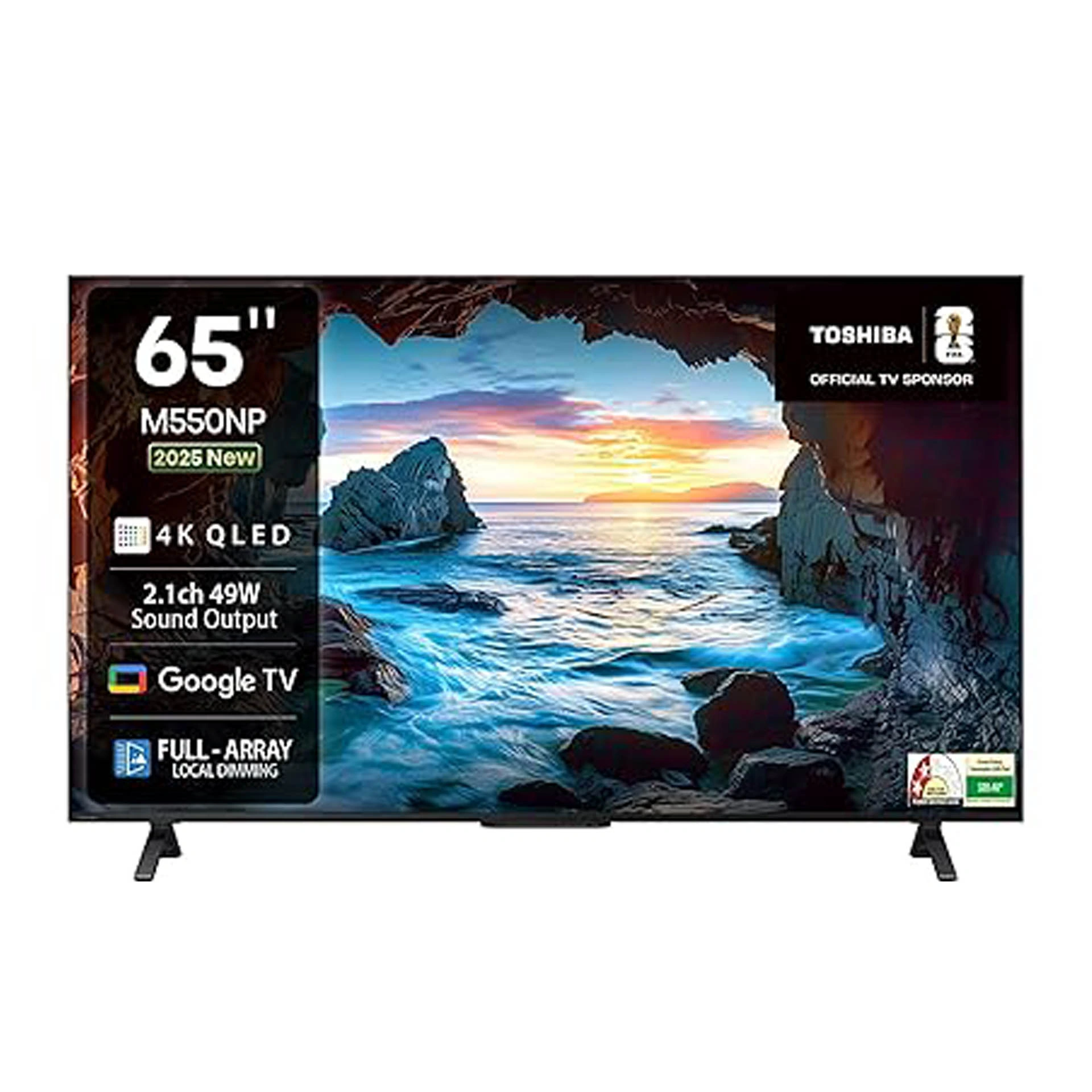 تلویزیون توشیبا 65 اینچ مدل 65M550NP