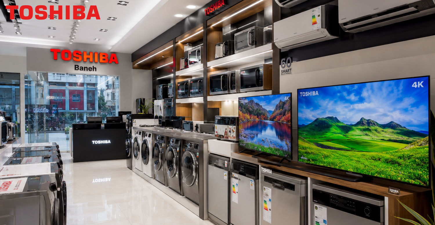 نحوه خرید اقساطی محصولات توشیبا از نمایندگی رسمی در بانه
